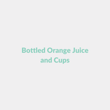 Bottled Orange Juice 2L + 8 compostable cups