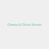 Cheese & Chive Scones
