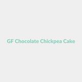 GF Chocolate Chickpea Cake